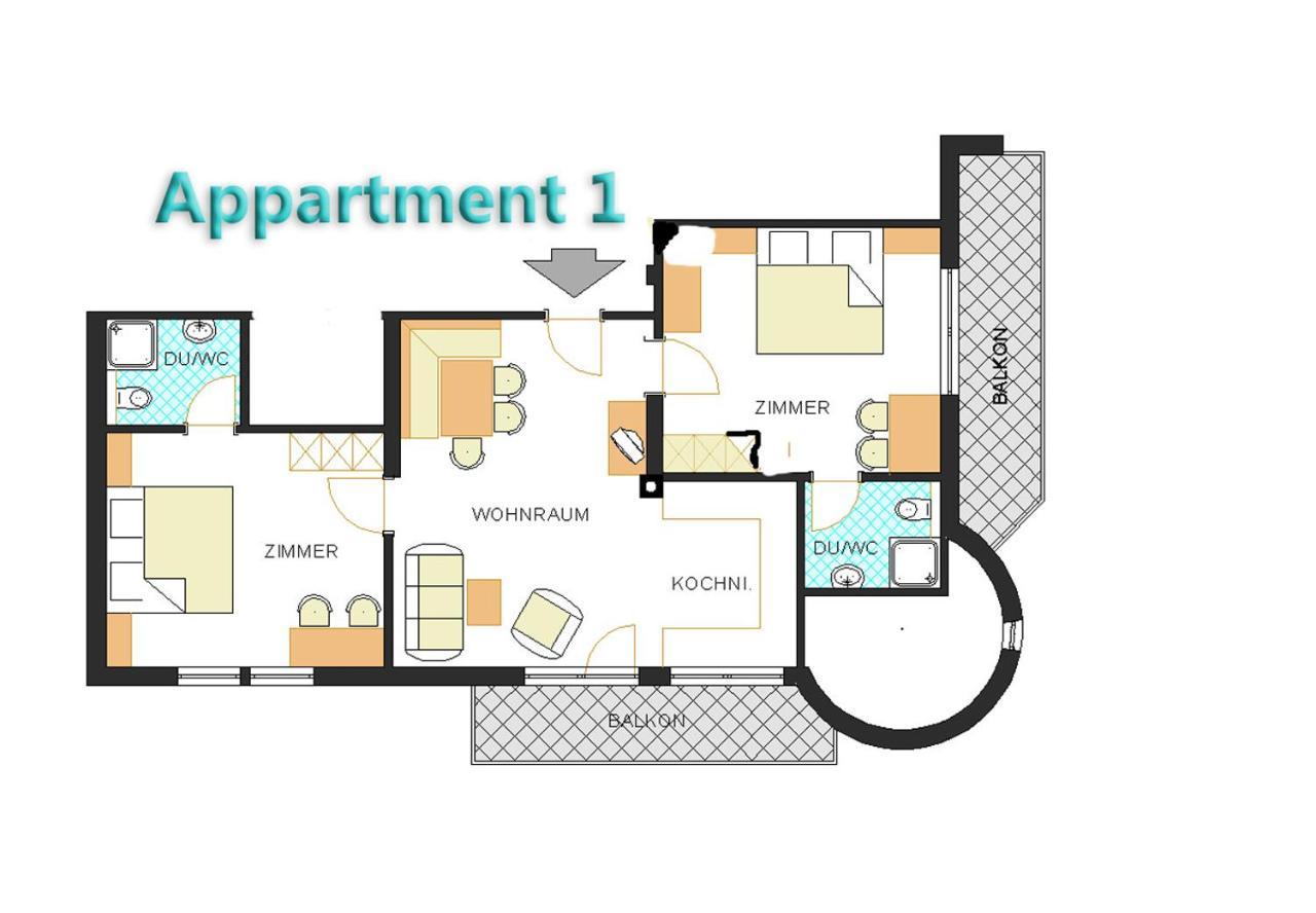 Apart Rustica Kaunertal Ngoại thất bức ảnh